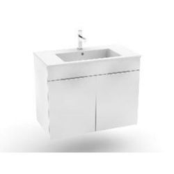 Koupelnová skříňka s umyvadlem Jika Cube 80x43x62,2 cm bílá H4537521763001