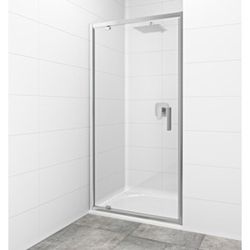 Sprchové dveře 90x195 cm SAT TEX chrom lesklý SIKOTEXP90CRT