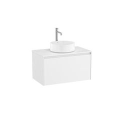 Koupelnová skříňka pod umyvadlo Roca ONA 79,4x44,3x45,7 cm bílá mat ONADESK801ZBM