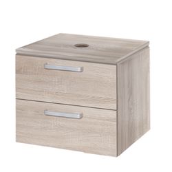 Koupelnová skříňka pod umyvadlo Naturel Vario Dekor 54x45 cm dub bardolino VARIODESK60ZDBDB