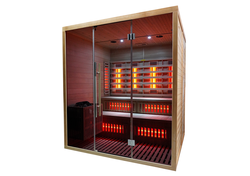 Kombinovaná sauna Marimex UNITE XXL s Wi-Fi (FSC) + saunová kamna | 11100117