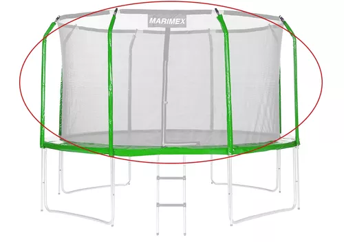 Sada krytu pružin a rukávů pro trampolínu 366 cm - zelená | 19000782