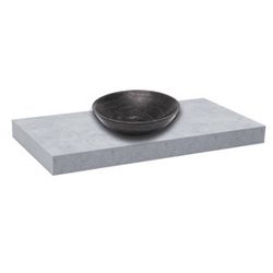 Deska pod umyvadlo bez umyvadla Naturel Dolce 80x8x50 cm beton mat DO8050BE
