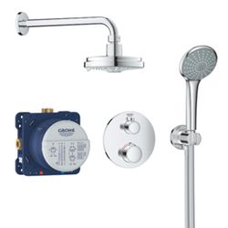 Sprchový systém Grohe Grohtherm včetně podomítkového tělesa chrom 34735000