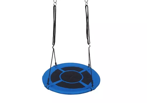 Marimex MA56654 houpačka ve tvaru kruhu 100 cm černá/modrá