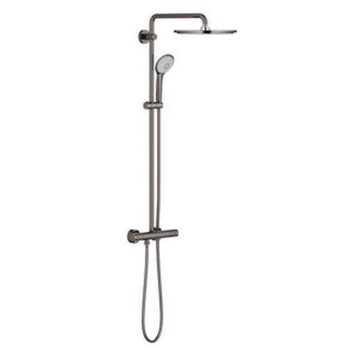 Sprchový systém Grohe Euphoria System s termostatickou baterií Hard Graphite 26075A00