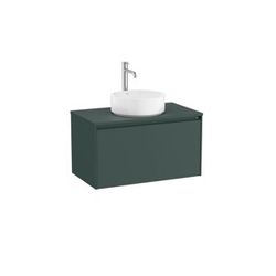Koupelnová skříňka pod umyvadlo Roca ONA 79,4x44,3x45,7 cm zelená mat ONADESK801ZZM