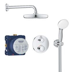 Sprchový systém Grohe Grohtherm včetně podomítkového tělesa chrom 34727000