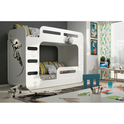 Patrová dětská postel MAX 2 bílá