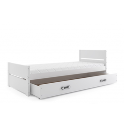 Dětská postel BARTEK s úložným prostorem 90x200 cm - bílá