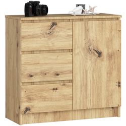 Komoda K80 JERRY 1D 3SZ - dub artisan