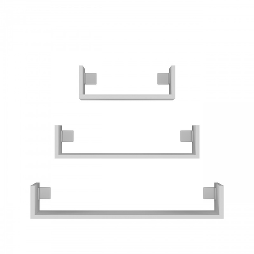 Set tří poliček MOBI 3P - bílá