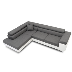 Rohová rozkládací sedací souprava RIGATTO 06/17 Pravá