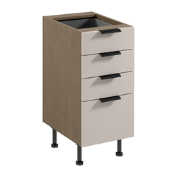 Kuchyňská skříňka SORENTO D40S4 AX -  Baltic Storm Béžová