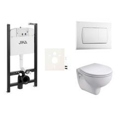 Závěsný WC set Jika do lehkých stěn / předstěnová + WC Kolo Rekord SIKOJSKOL1