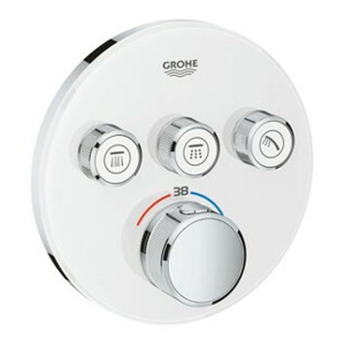 Termostat Grohe Smart Control bez podomítkového tělesa Moon White, Yang White 29904LS0