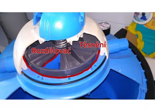 Rozdělovač s těsněním víka filtrace ProStar 4 a 6 | 10604270