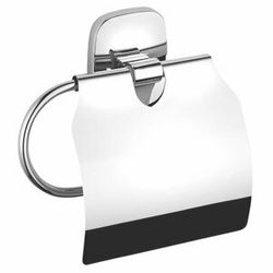 AQUALINE RB107 Rumba držák toaletního papíru s krytem, stříbrná