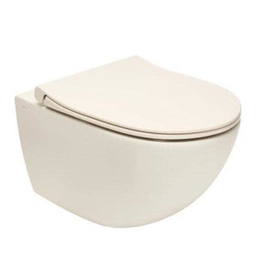 WC závěsné Vitra Sento SmoothFlush včetně sedátka, zadní odpad 7848-020-6147