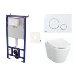 Závěsný wc set do lehkých stěn / předstěnová Vitra Integra SIKOSSINTRESU70K