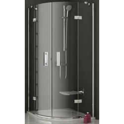 Sprchový kout čtvrtkruh 90x90x190 cm Ravak Smartline chrom lesklý 3S277A00Y1