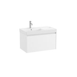Koupelnová skříňka s umyvadlem Roca ONA 80x50,5x46 cm bílá mat ONA801ZBML