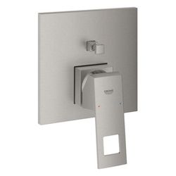 Vanová baterie Grohe Eurocube bez podomítkového tělesa supersteel 24062DC0