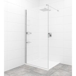 Sprchová zástěna walk-in Walk-In / dveře 80 cm SAT Walk-in SATBWI80MRPRDOPL