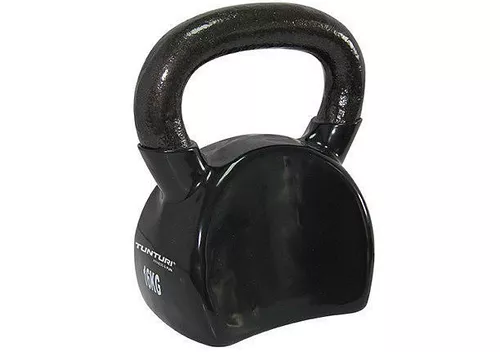Kettlebell vinyl TUNTURI 10 kg, červený | 15108058