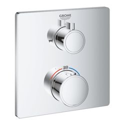 Termostat Grohe Grohtherm bez podomítkového tělesa chrom 24080000