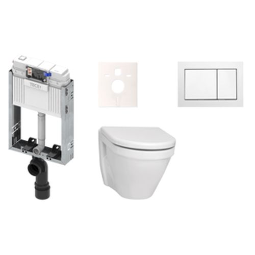 Závěsný WC set k zazdění Vitra S50 KMPLS50T