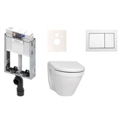 Závěsný WC set k zazdění Vitra S50 KMPLS50T