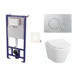 Závěsný wc set do lehkých stěn / předstěnová Vitra Integra SIKOSSINTRESU71K