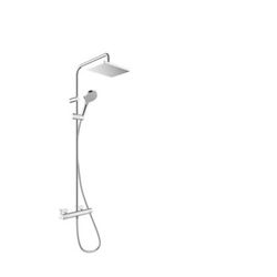 Sprchový systém Hansgrohe Vernis Shape na stěnu s termostatickou baterií chrom 26097000