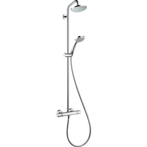 Sprchový systém Hansgrohe Croma na stěnu s termostatickou baterií chrom 27135000