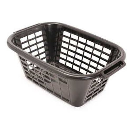 Černý koš na prádlo Addis Rect Laundry Basket, 40 l