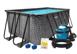 Marimex Florida Premium 2,15 x 4,00 x 1,22 m Ratan 10340215