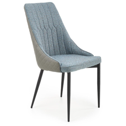 Jídelní židle K448 - šedomodrá