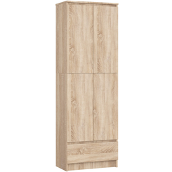 Regál R60 4D 1SZ- dub sonoma