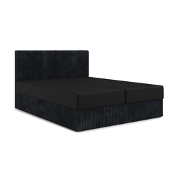 Čalouněná postel MOE s úložným prostorem 200x200 cm Zelená