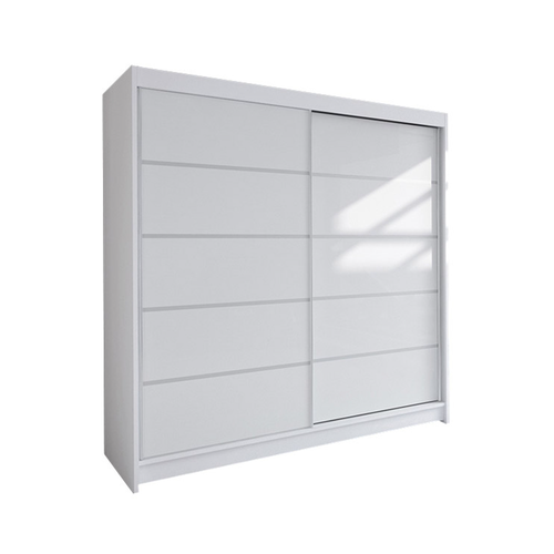Šatní skříň TALIN IV šířka 180 cm - bílá