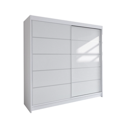 Šatní skříň TALIN IV šířka 180 cm - bílá