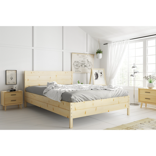 Dřevěná postel CONTINENTAL 180x200 cm