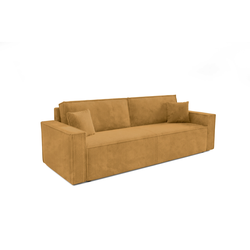 Velká rozkládací pohovka BASIC Žlutá