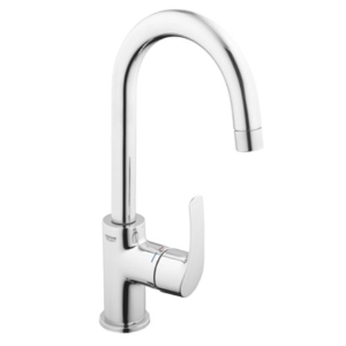 Vysoká umyvadlová baterie Grohe Eurosmart New s výpustí chrom 23537002