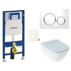 Závěsný wc set do lehkých stěn / předstěnová Geberit Smyle SIKOGESSMS20