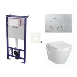 Závěsný WC set do lehkých stěn / předstěnová Vitra Integra SIKOSSINTRE71K