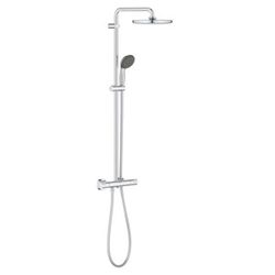 Sprchový systém Grohe Vitalio Start System 250 na stěnu s termostatickou baterií chrom 26816000