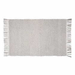 Šedá koupelnová podložka z recyklovaného plastu Wenko Gata, 50 x 80 cm
