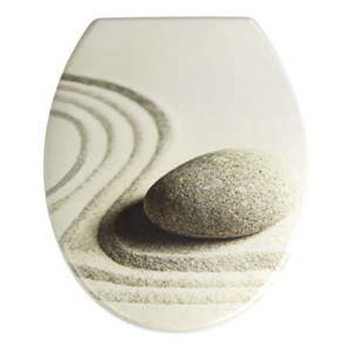 WC sedátko Wenko Sand And Stone, 45 x 37,5 cm